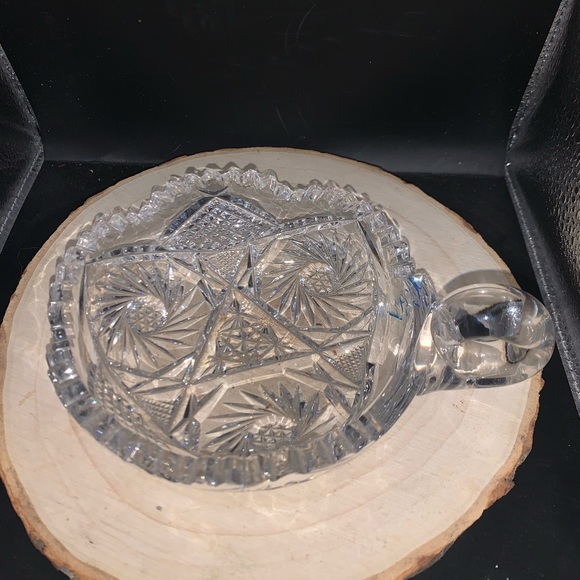 Beautiful Cut Crystal Finger Bowl - Picture 4 of 6